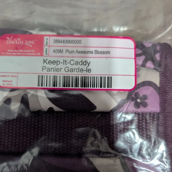 Thirty-One Plum Blossom Floral Caddy - Picture 10 of 10